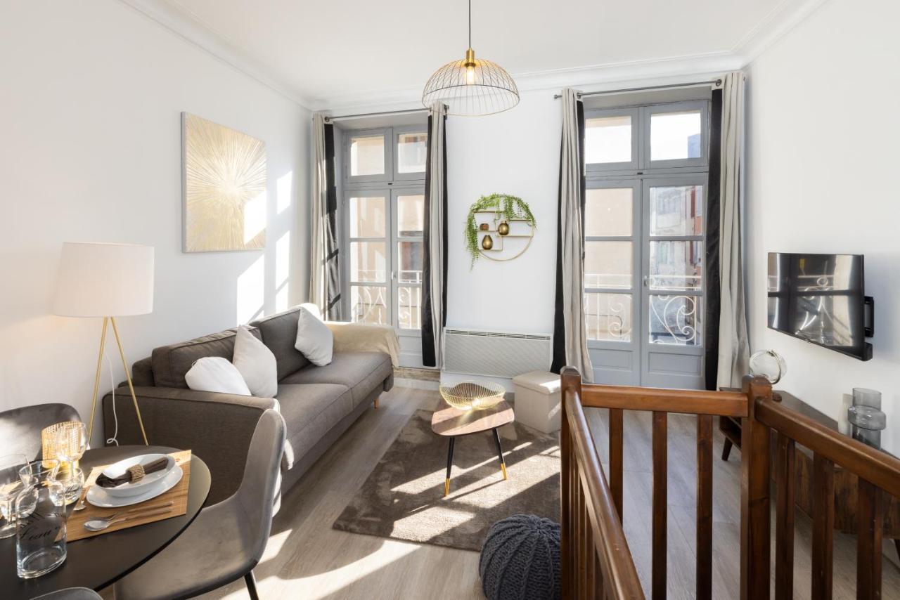 N1 Des Etudes Cosy Duplex Netflix Balcon Conciergeriedamecarcas Apartment Carcassonne Ngoại thất bức ảnh