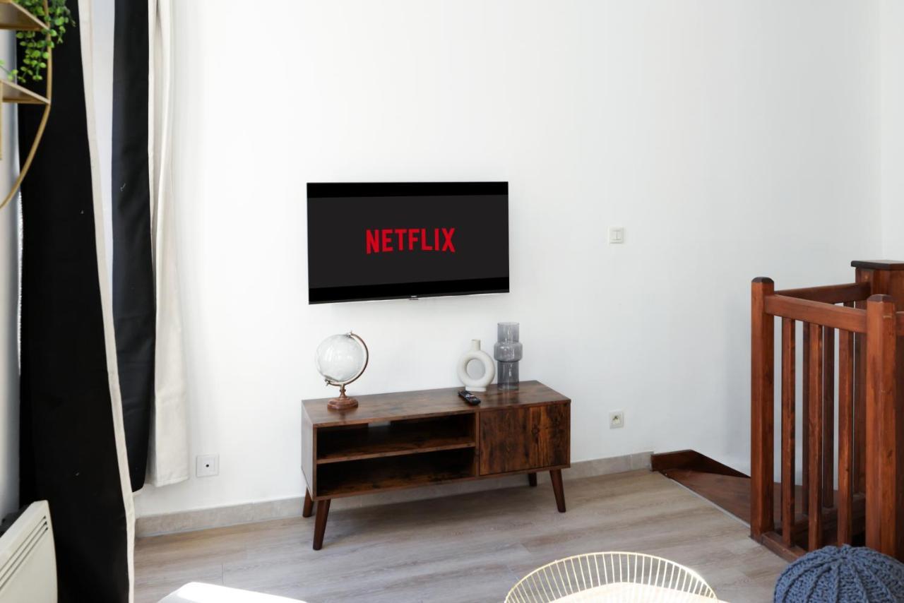 N1 Des Etudes Cosy Duplex Netflix Balcon Conciergeriedamecarcas Apartment Carcassonne Ngoại thất bức ảnh